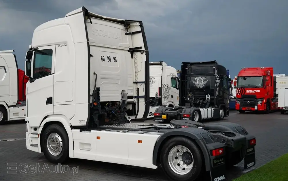 SCANIA S 450 / RETARDER / KLIMA POSTOJOWA  / ALUFELGI / 