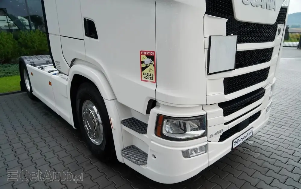 SCANIA S 450 / RETARDER / KLIMA POSTOJOWA  / ALUFELGI / 