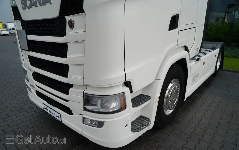 SCANIA S 450 / RETARDER / KLIMA POSTOJOWA  / ALUFELGI / 