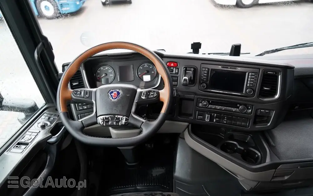 SCANIA S 450 / RETARDER / KLIMA POSTOJOWA  / ALUFELGI / 