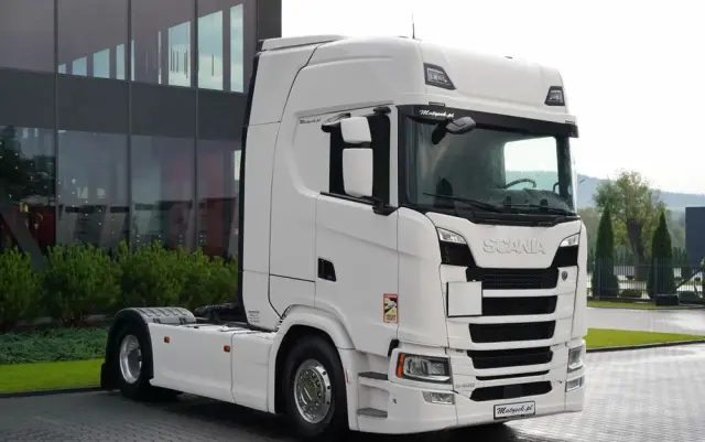 SCANIA S 450 / RETARDER / KLIMA POSTOJOWA  / ALUFELGI / 