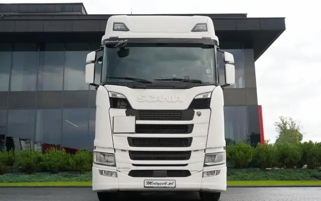 SCANIA S 450 / RETARDER / KLIMA POSTOJOWA  / ALUFELGI / 