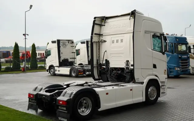 SCANIA S 450 / RETARDER / KLIMA POSTOJOWA  / ALUFELGI / 