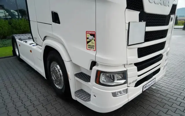 SCANIA S 450 / RETARDER / KLIMA POSTOJOWA  / ALUFELGI / 