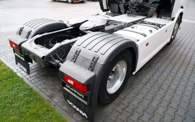 SCANIA S 450 / RETARDER / KLIMA POSTOJOWA  / ALUFELGI / 