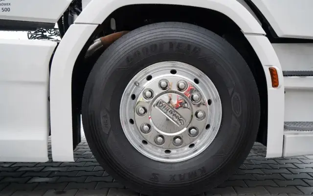 SCANIA S 450 / RETARDER / KLIMA POSTOJOWA  / ALUFELGI / 