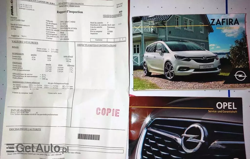 OPEL Zafira 