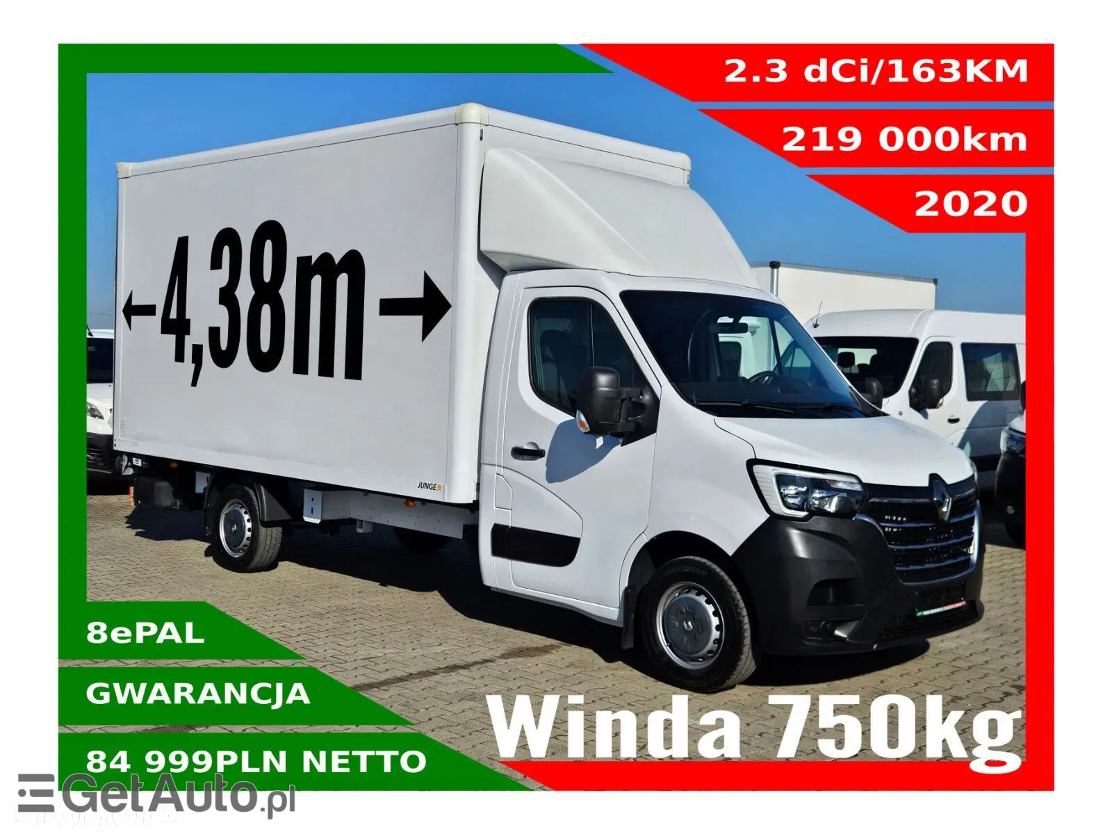 RENAULT Master L3H3 Business DBL