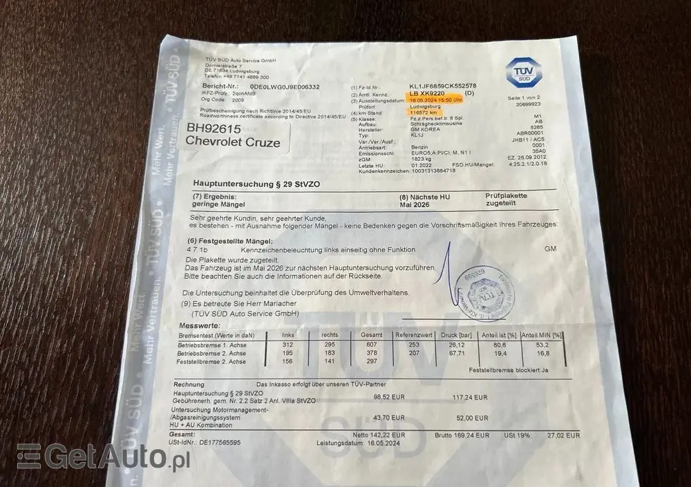 CHEVROLET Cruze 1.8 LTZ