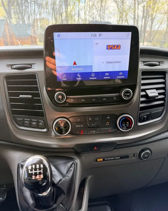 FORD TRANSIT CUSTOM  LIFT 2020r/ Webasto / 2,0 TDCI/130KM/KAMERA/BIX-ENON/ EURO 6/ASO/NISKI PRZEBIEG/LED/HAK/FV23%/6-DZWI/LONG 