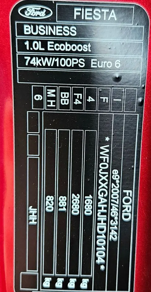 FORD Fiesta 1.0 EcoBoost Platinium X MPS6