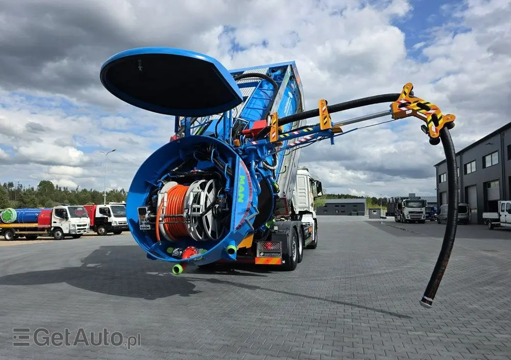 MAN WUKO KAISER EUR-MARK PKL 7.9 DO CZYSZCZENIA KANAŁÓW  EURO6 