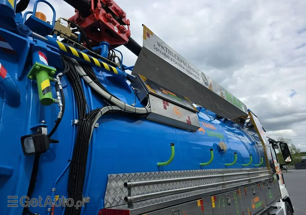 MAN WUKO KAISER EUR-MARK PKL 7.9 DO CZYSZCZENIA KANAŁÓW  EURO6 