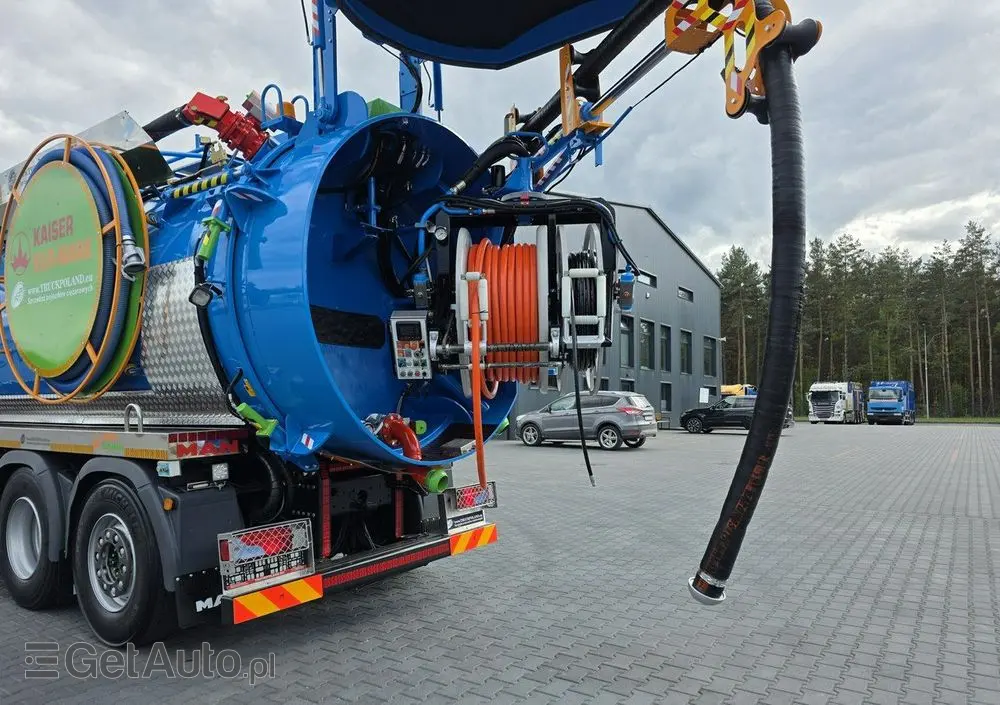 MAN WUKO KAISER EUR-MARK PKL 7.9 DO CZYSZCZENIA KANAŁÓW  EURO6 