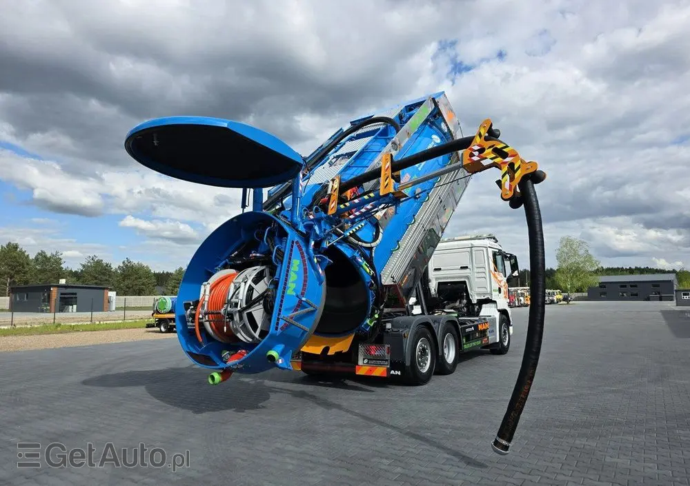 MAN WUKO KAISER EUR-MARK PKL 7.9 DO CZYSZCZENIA KANAŁÓW  EURO6 