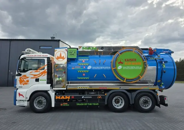 MAN WUKO KAISER EUR-MARK PKL 7.9 DO CZYSZCZENIA KANAŁÓW  EURO6 