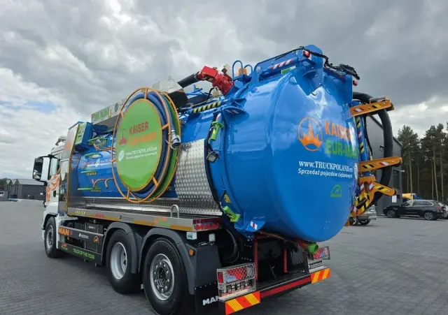 MAN WUKO KAISER EUR-MARK PKL 7.9 DO CZYSZCZENIA KANAŁÓW  EURO6 