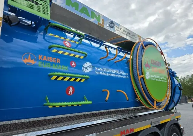 MAN WUKO KAISER EUR-MARK PKL 7.9 DO CZYSZCZENIA KANAŁÓW  EURO6 
