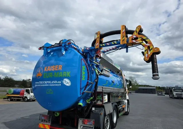 MAN WUKO KAISER EUR-MARK PKL 7.9 DO CZYSZCZENIA KANAŁÓW  EURO6 