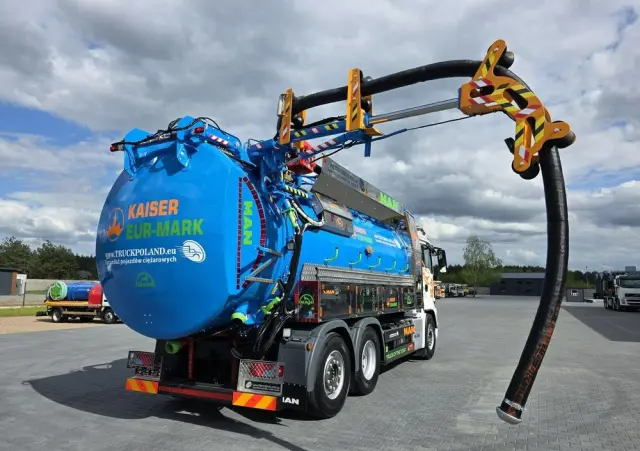 MAN WUKO KAISER EUR-MARK PKL 7.9 DO CZYSZCZENIA KANAŁÓW  EURO6 