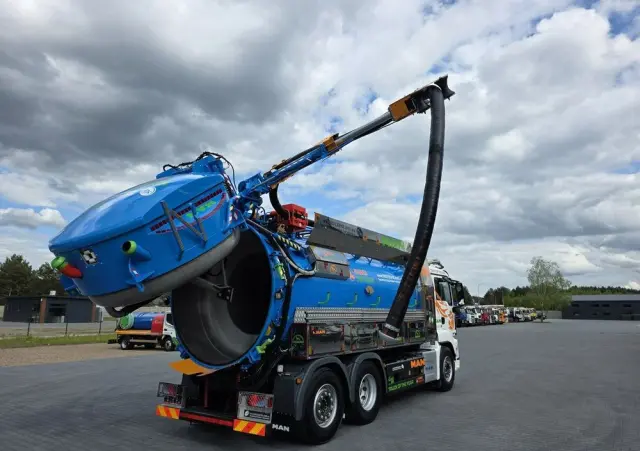 MAN WUKO KAISER EUR-MARK PKL 7.9 DO CZYSZCZENIA KANAŁÓW  EURO6 