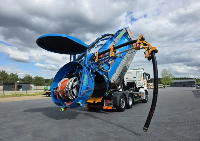 MAN WUKO KAISER EUR-MARK PKL 7.9 DO CZYSZCZENIA KANAŁÓW  EURO6 