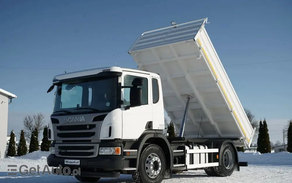 SCANIA P 360 / 4x2 / WYWROTKA 3 STRONNY KIPPER 4,5M / SPECJALNY /  EURO 6 / 