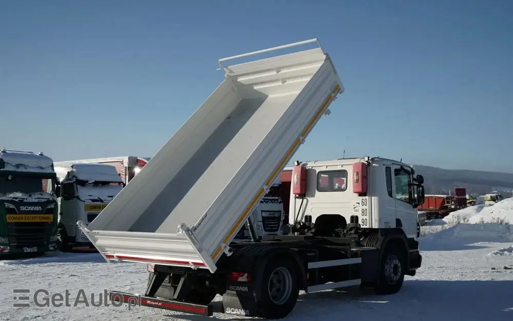 SCANIA P 360 / 4x2 / WYWROTKA 3 STRONNY KIPPER 4,5M / SPECJALNY /  EURO 6 / 