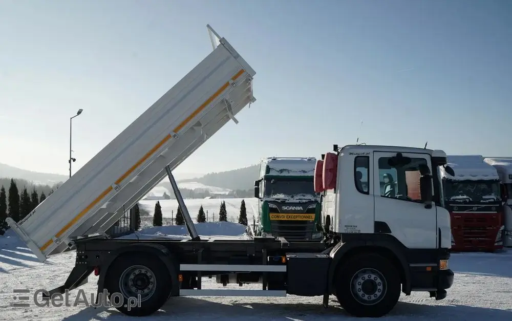 SCANIA P 360 / 4x2 / WYWROTKA 3 STRONNY KIPPER 4,5M / SPECJALNY /  EURO 6 / 