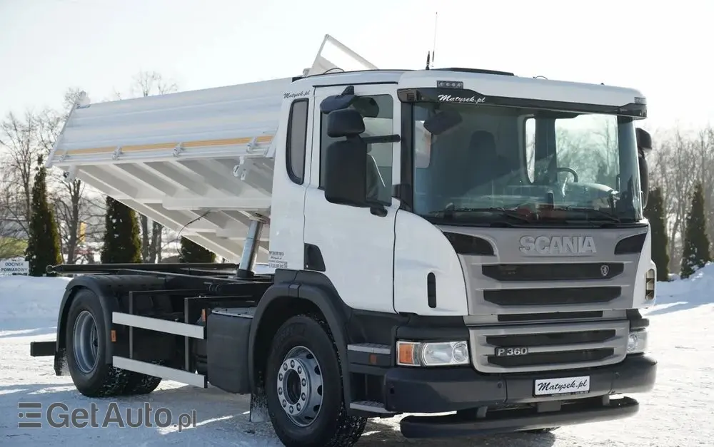 SCANIA P 360 / 4x2 / WYWROTKA 3 STRONNY KIPPER 4,5M / SPECJALNY /  EURO 6 / 