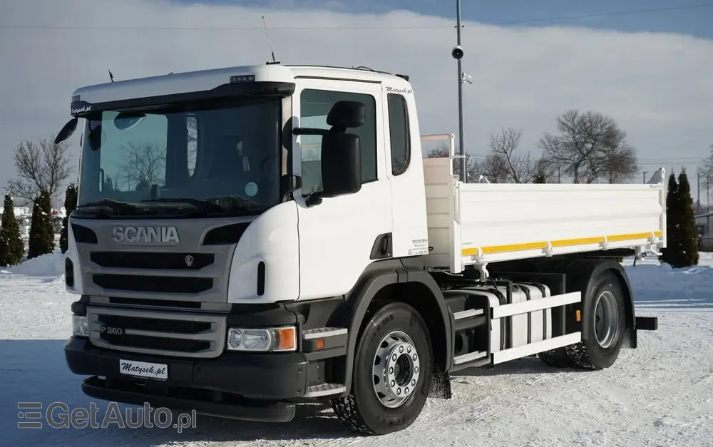 SCANIA P 360 / 4x2 / WYWROTKA 3 STRONNY KIPPER 4,5M / SPECJALNY /  EURO 6 / 