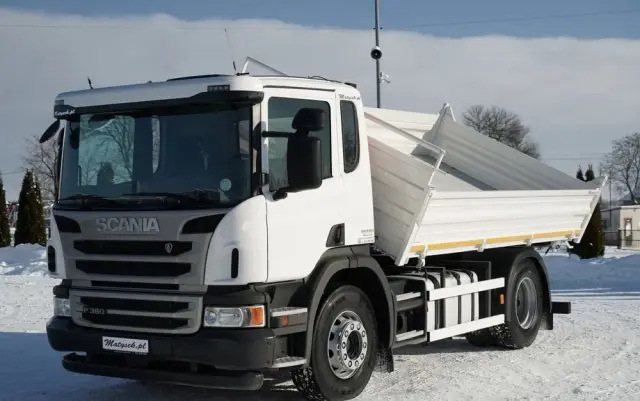 SCANIA P 360 / 4x2 / WYWROTKA 3 STRONNY KIPPER 4,5M / SPECJALNY /  EURO 6 / 
