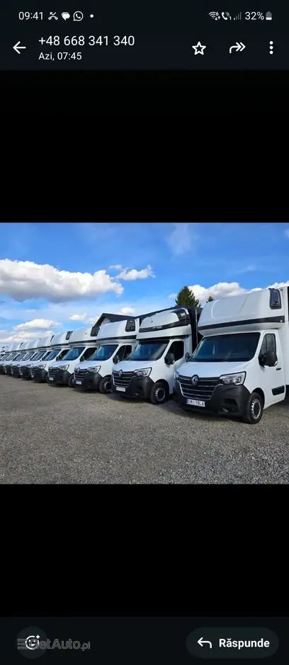 RENAULT Master 2.3dci 168KM 10palet 2022rok 