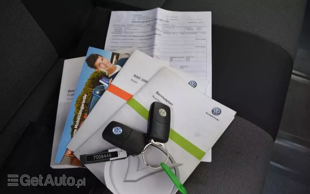 VOLKSWAGEN CRAFTER DOKA BLIŹNIAKI 