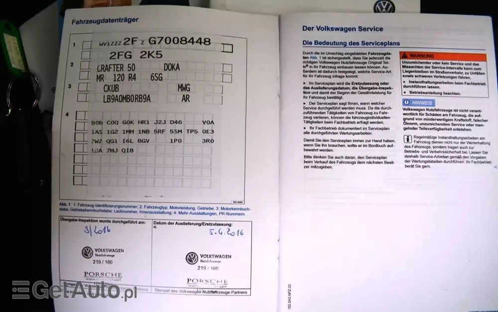 VOLKSWAGEN CRAFTER DOKA BLIŹNIAKI 