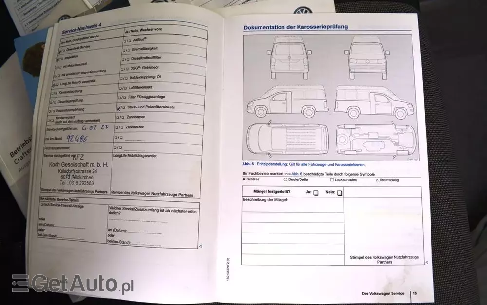 VOLKSWAGEN CRAFTER DOKA BLIŹNIAKI 