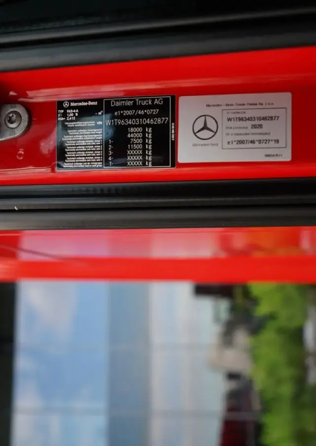 MERCEDES-BENZ ACTROS 1845 / MP5 / BIG SPACE / PO KONTRAKCIE SERWISOWYM / 2020 ROK 