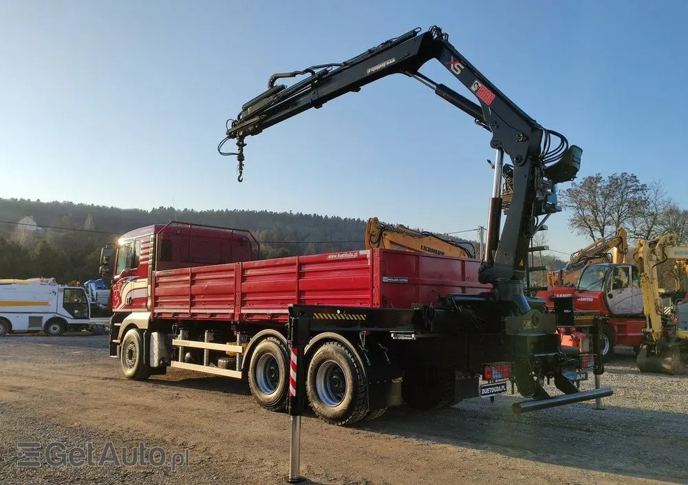 MAN Man 26.440 6x4 HDS HIAB 166 B-3 DUO Wywrotka Meiller 2-stronna 