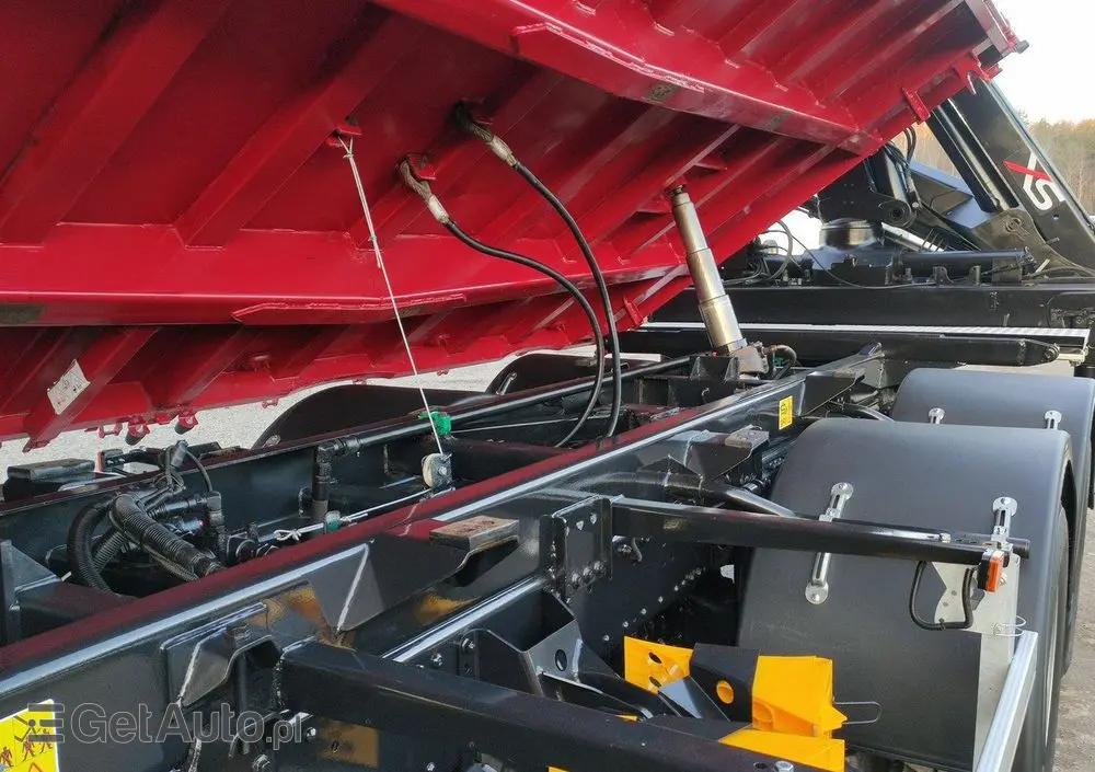 MAN Man 26.440 6x4 HDS HIAB 166 B-3 DUO Wywrotka Meiller 2-stronna 