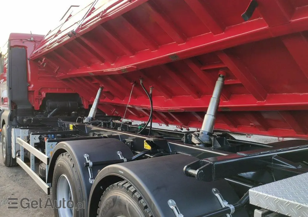 MAN Man 26.440 6x4 HDS HIAB 166 B-3 DUO Wywrotka Meiller 2-stronna 