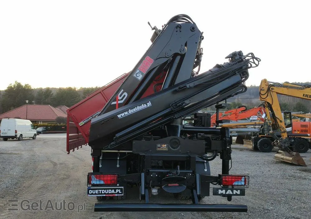 MAN Man 26.440 6x4 HDS HIAB 166 B-3 DUO Wywrotka Meiller 2-stronna 