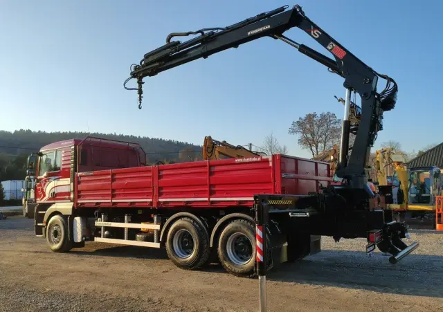 MAN Man 26.440 6x4 HDS HIAB 166 B-3 DUO Wywrotka Meiller 2-stronna 