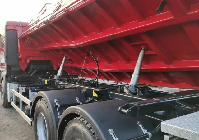 MAN Man 26.440 6x4 HDS HIAB 166 B-3 DUO Wywrotka Meiller 2-stronna 