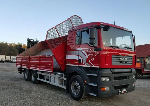 MAN Man 26.440 6x4 HDS HIAB 166 B-3 DUO Wywrotka Meiller 2-stronna 