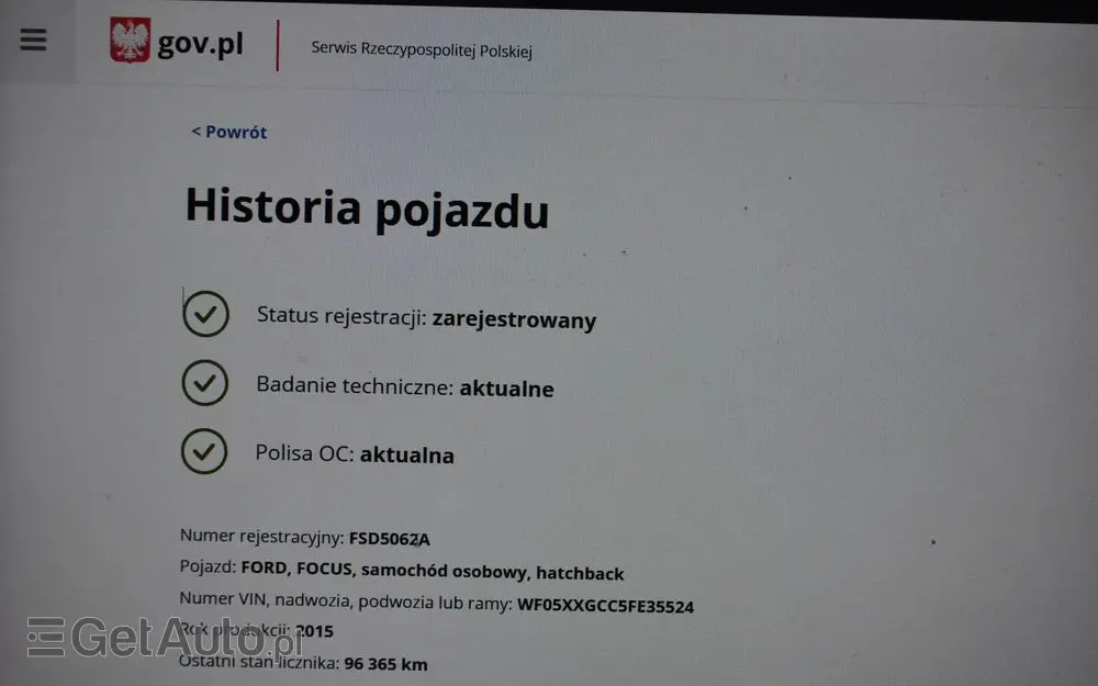 FORD Focus 1.5 EcoBoost Start-Stopp-System Business Edition