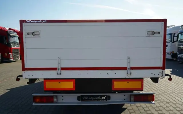 ORTEN PRZYCZEPA BURTOWA 6,5M / DO BUDOWLANKI / OŚ PODNOSZONA / SAF / 