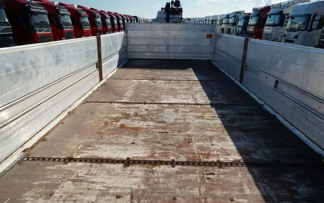 ORTEN PRZYCZEPA BURTOWA 6,5M / DO BUDOWLANKI / OŚ PODNOSZONA / SAF / 