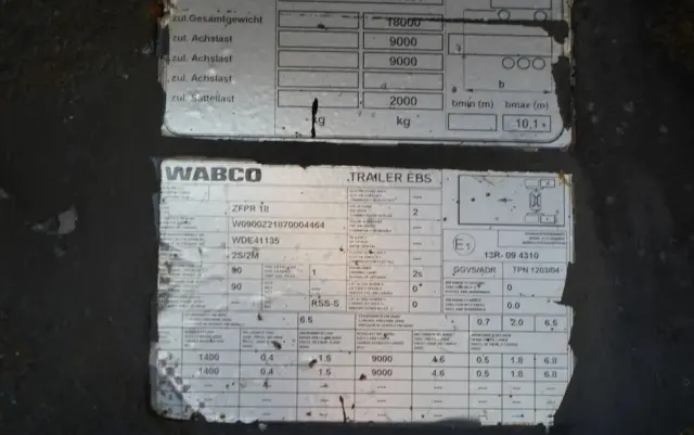ORTEN PRZYCZEPA BURTOWA 6,5M / DO BUDOWLANKI / OŚ PODNOSZONA / SAF / 