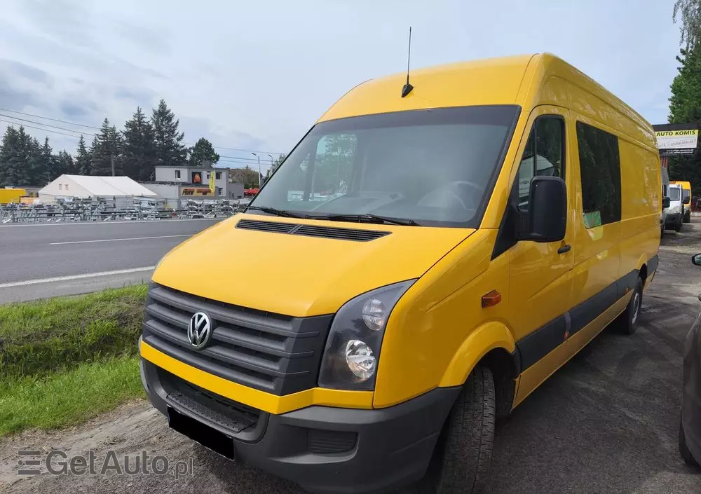 VOLKSWAGEN Crafter MAXI brygadówka 7 osób