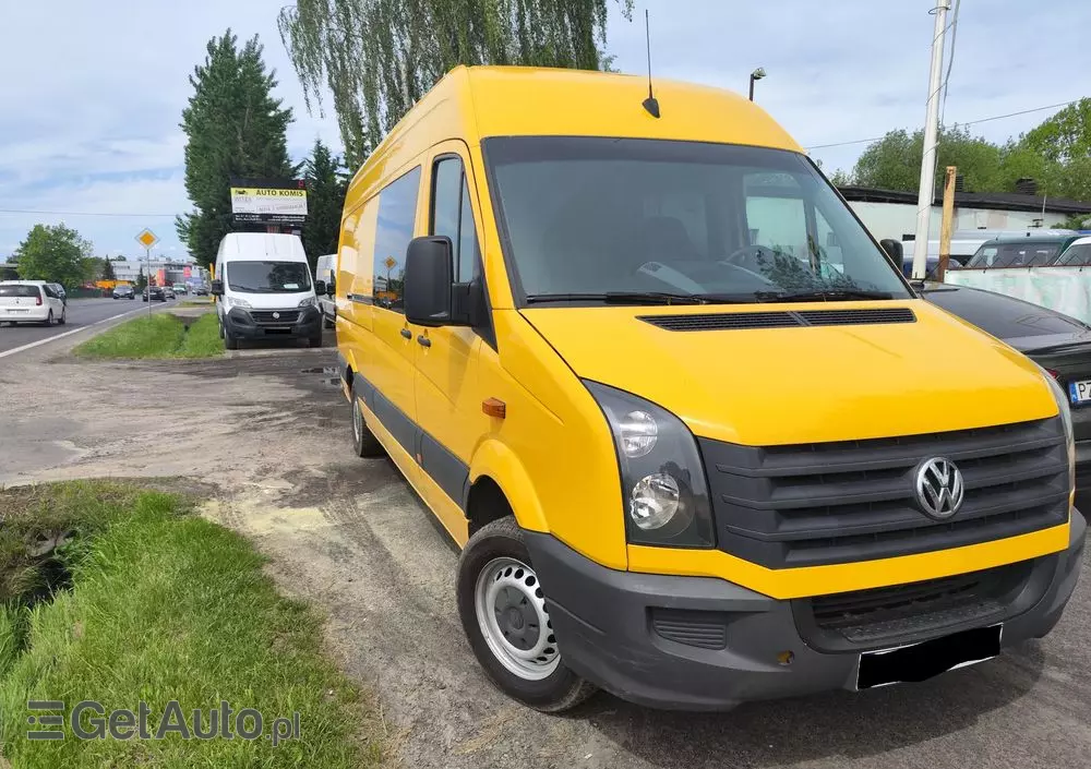 VOLKSWAGEN Crafter MAXI brygadówka 7 osób